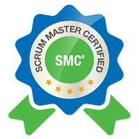 Scrum Master Certificate badage by SCRUMstudy